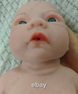 45cm Drink-Wet System Reborn Baby Doll Real Baby Weight 6.6lbs Full Silicone#Boy