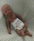 45cm Full Body Silicone Reborn Baby Dolls 2.8kg Newborn Baby Doll #Brown Skin US