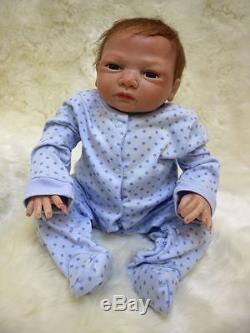 46cm/18 Handmade Reborn Doll Newborn baby Lifelike Soft Vinyl silicone