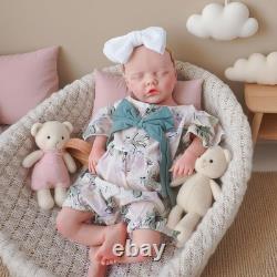 46cm silicone doll silicone reborn doll handmade whshable toys gifts crafts