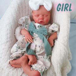 46cm silicone doll silicone reborn doll handmade whshable toys gifts crafts