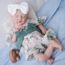 46cm silicone doll silicone reborn doll handmade whshable toys gifts crafts