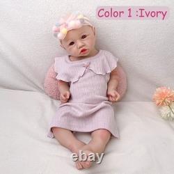 46cmbaby silicone doll silicone reborn doll handmade whshable toy gift crafts