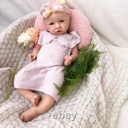 46cmbaby silicone doll silicone reborn doll handmade whshable toy gift crafts