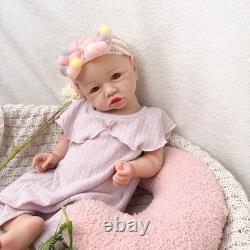 46cmbaby silicone doll silicone reborn doll handmade whshable toy gift crafts