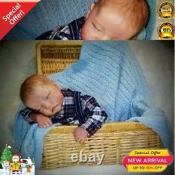 48CM reborn Levi premie baby newborn doll lifelike boy lifelike realsoft touch