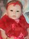 4th of July special Beautiful Laura Tuzio Ross reborn Doll, German glass eyes