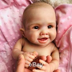 50cm Full Body Waterproof Real Silicone Reborn Baby Doll Newborn Girl Xmas Gift