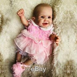 50cm Full Body Waterproof Real Silicone Reborn Baby Doll Newborn Girl Xmas Gift