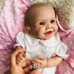 50cm Full Body Waterproof Real Silicone Reborn Baby Doll Newborn Girl Xmas Gift