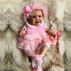 50cm Full Body Waterproof Real Silicone Reborn Baby Doll Newborn Girl Xmas Gift