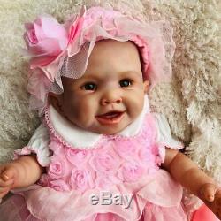 50cm Full Body Waterproof Real Silicone Reborn Baby Doll Newborn Girl Xmas Gift