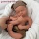 52cm Reborn doll, silicone doll, handmade, crafts, children's toys, gifts