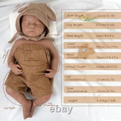 52cm Reborn doll, silicone doll, handmade, crafts, children's toys, gifts
