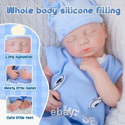 52cm Reborn doll, silicone doll, handmade, crafts, children's toys, gifts
