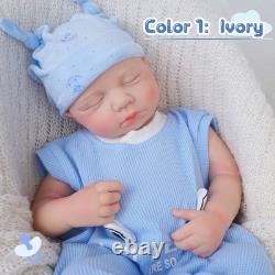 52cm Reborn doll, silicone doll, handmade, crafts, children's toys, gifts