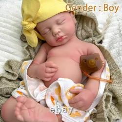 52cm silicone doll silicone reborn doll Boy doll handmade whshable toys gifts