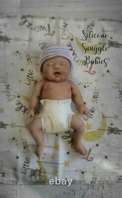 7 Micro Preemie Full Body Silicone Baby Boy Doll Jackson