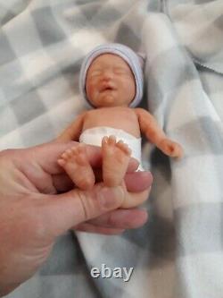 7 Micro Preemie Full Body Silicone Baby Girl Doll Madison