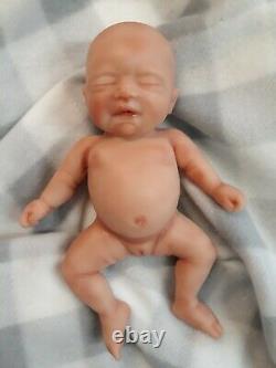 7 Micro Preemie Full Body Silicone Baby Girl Doll Madison