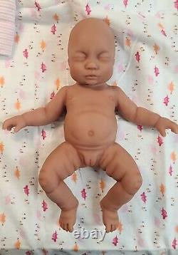 7 Micro Preemie Full Body Silicone Baby Girl Doll Willow