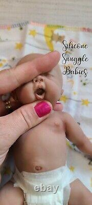 8 Micro Preemie Full Body Silicone Baby Boy Doll Cooper