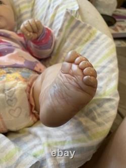 A Gorgeous Three Month Joseph Awake Reborn Baby Doll With Box Opening