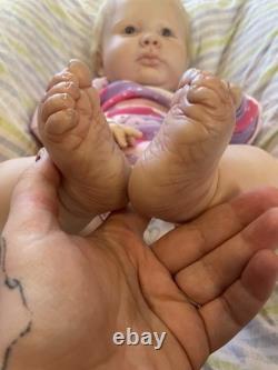 A Gorgeous Three Month Joseph Awake Reborn Baby Doll With Box Opening