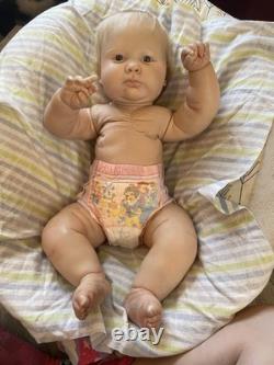 A Gorgeous Three Month Joseph Awake Reborn Baby Doll With Box Opening