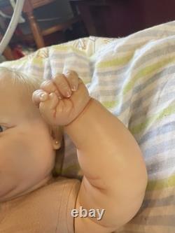 A Gorgeous Three Month Joseph Awake Reborn Baby Doll With Box Opening