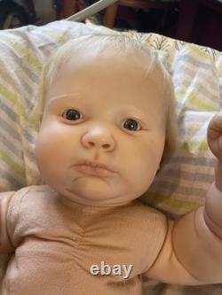 A Gorgeous Three Month Joseph Awake Reborn Baby Doll With Box Opening