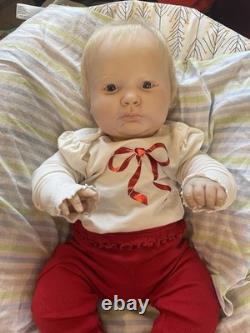 A Gorgeous Three Month Joseph Awake Reborn Baby Doll With Box Opening