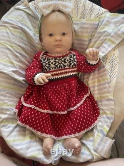 A Gorgeous Three Month Joseph Awake Reborn Baby Doll With Box Opening