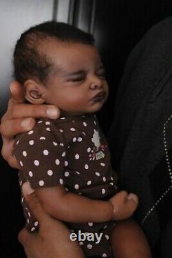 AA/African American/Ethnic/Biracial Reborn Baby Girl Aisha by Randee's Reborns