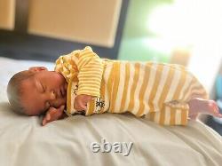 AA/ Ethnic Reborn Doll, Teddy. Comes with COA