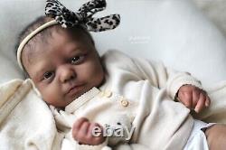 AA biracial LIFELIKE reborn baby doll ZURI by Bountiful Baby