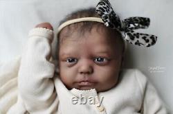 AA biracial LIFELIKE reborn baby doll ZURI by Bountiful Baby