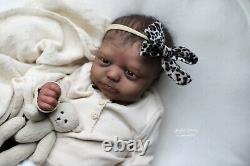 AA biracial LIFELIKE reborn baby doll ZURI by Bountiful Baby