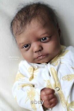 AA biracial LIFELIKE reborn baby doll ZURI by Bountiful Baby