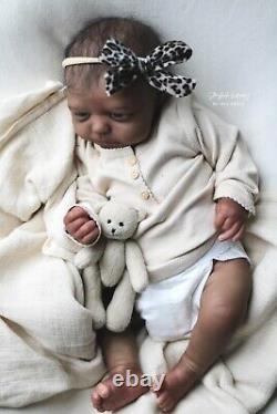 AA biracial LIFELIKE reborn baby doll ZURI by Bountiful Baby