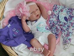 AWW! Baby GIRL LOVE! Berenguer Life Like Reborn Preemie Pacifier Doll +Extras