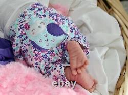 AWW! Baby GIRL LOVE! Berenguer Life Like Reborn Preemie Pacifier Doll +Extras