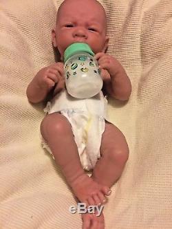 AWW! PERFECT BABY GIRL! Berenguer LifeLike Newborn Reborn Pacifier Doll +Extras