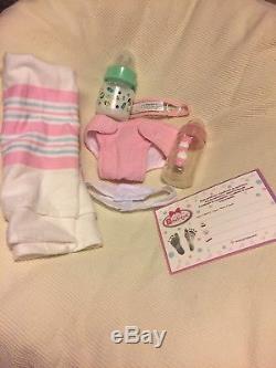 AWW! PERFECT BABY GIRL! Berenguer LifeLike Newborn Reborn Pacifier Doll +Extras