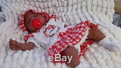 Aa Bi Racial Ethnic Baylee Complete Reborn Baby Doll Soft Silicone Vinyl