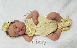 Aa Full Body Silicone Preemie Baby Michelle #2 Drink N Wet