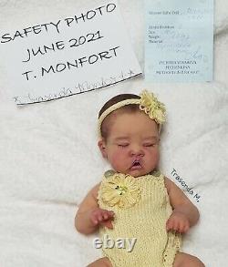 Aa Full Body Silicone Preemie Baby Michelle #2 Drink N Wet