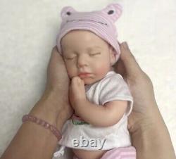 Actual Doll! 12in Realistic Silicone Reborn Doll, Oil Painted, Fast Shipping