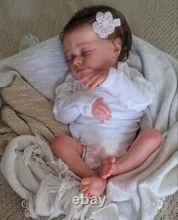 Adorable Everleigh Gwen AUTHENTIC COA Natalie Scholl Reborn BABY Infant Doll