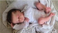 Adorable Everleigh Gwen AUTHENTIC COA Natalie Scholl Reborn BABY Infant Doll